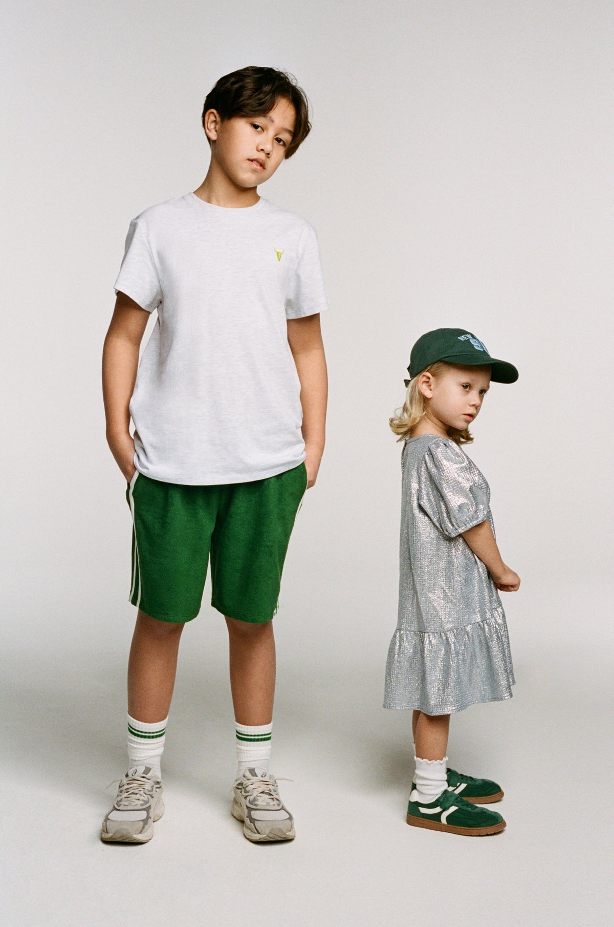 Terry shorts green, Alix The Label