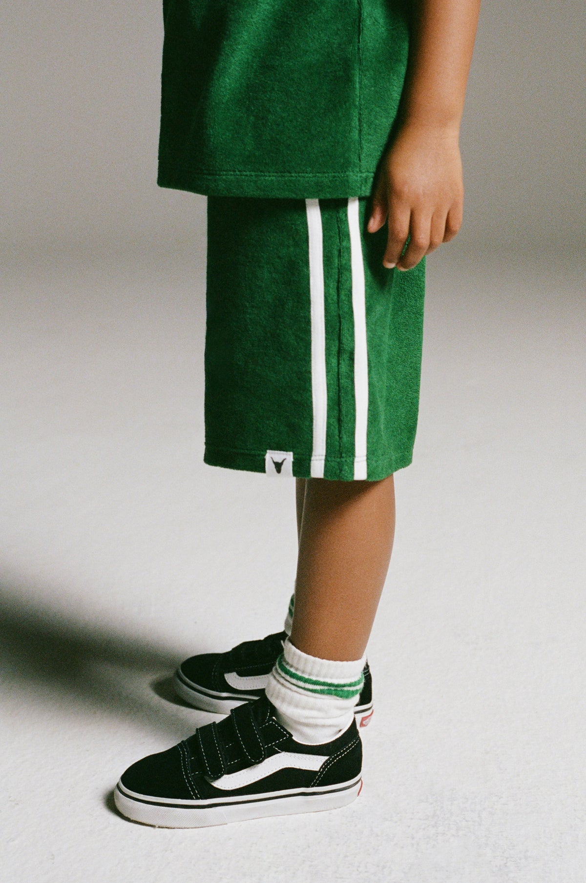 Terry shorts green, Alix The Label