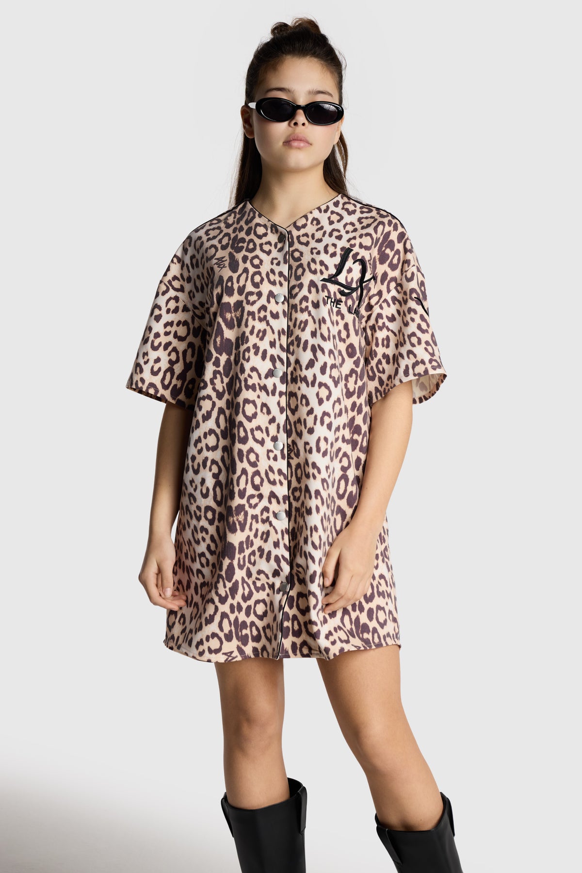 woven baseball dress animal, Alix The Label