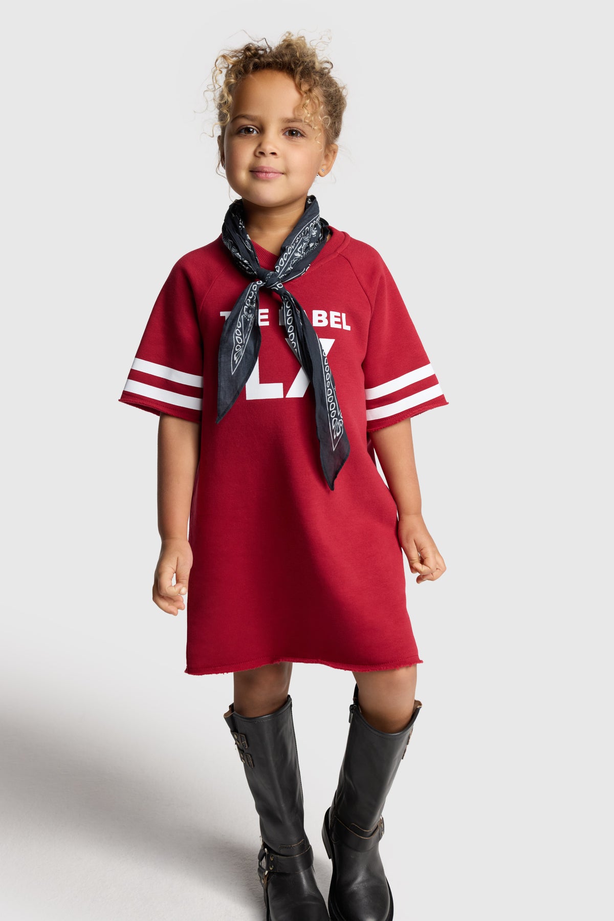 Sporty sweatdress cerise, Alix The Label