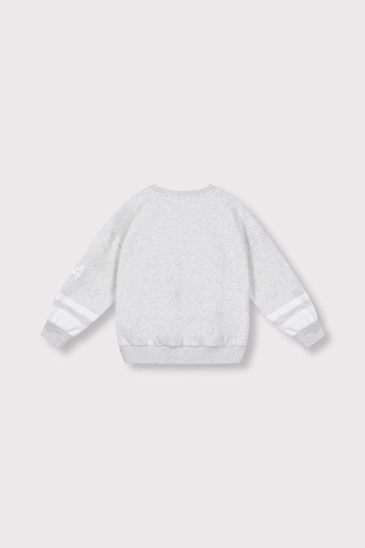 Kids sporty sweater light grey Melange, Alix The Label
