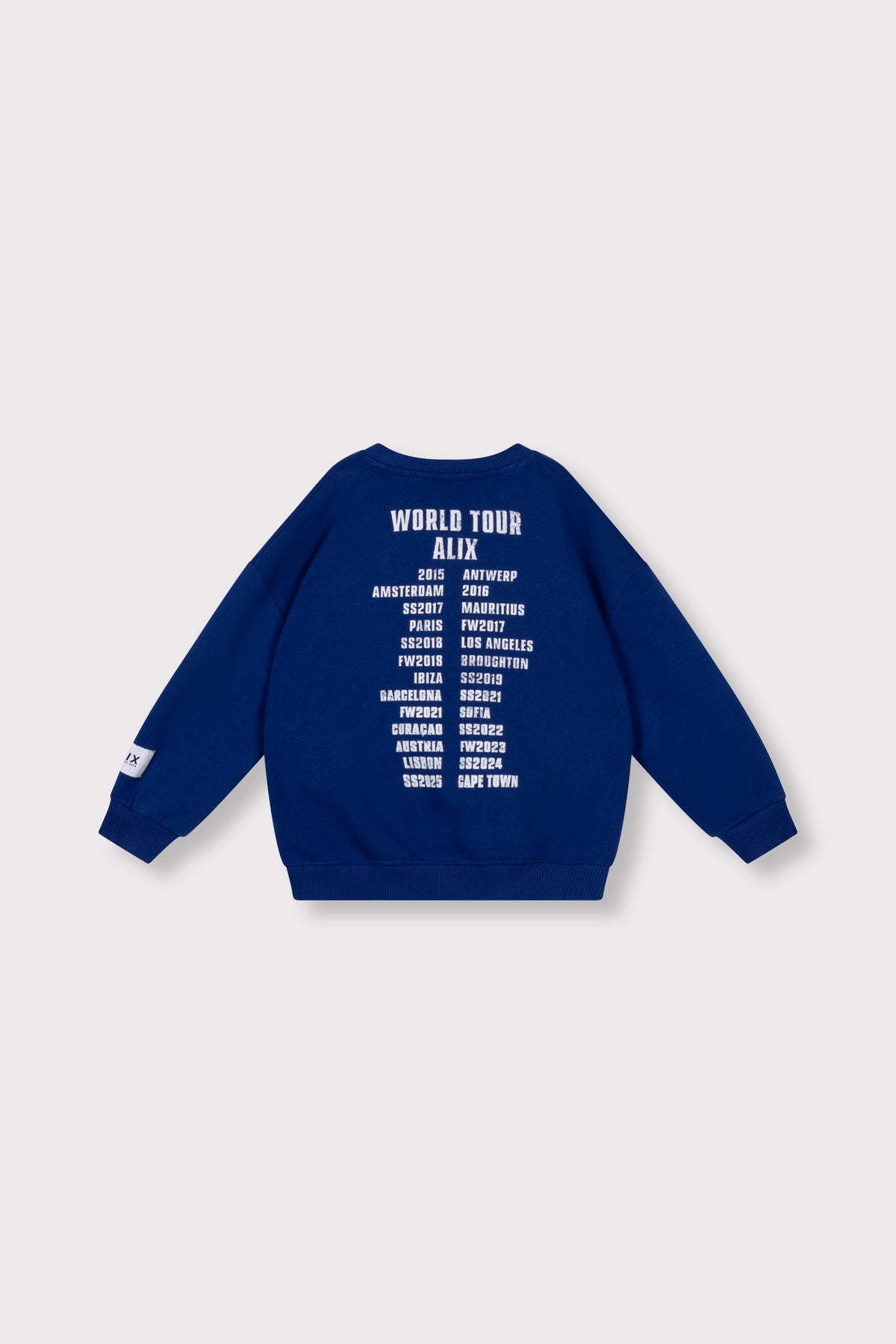 Kids on tour sweater royal blue, Alix The Label