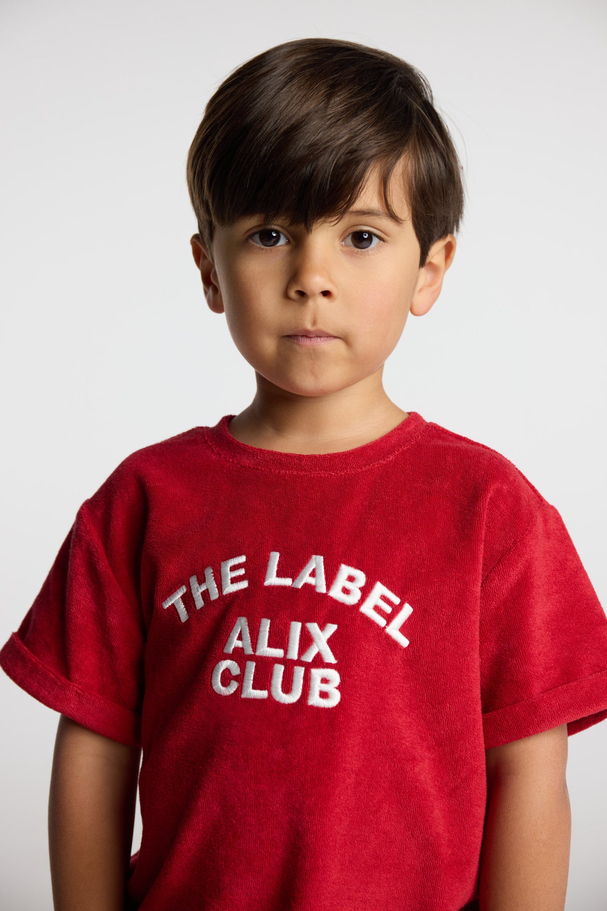 Terry t-shirt Cerise, Alix The Label