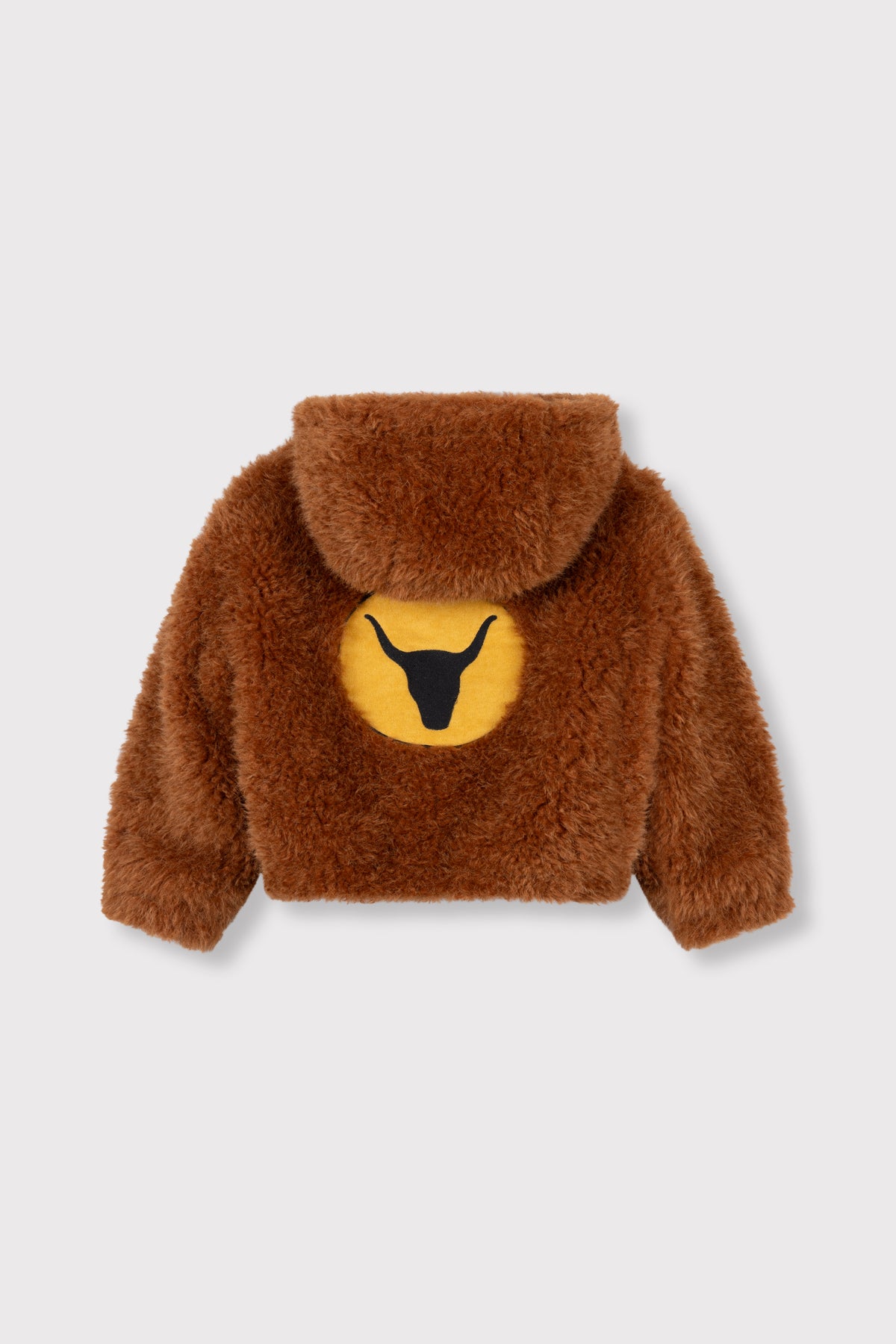 Faux Fur Jacket Cognac, Alix The Label