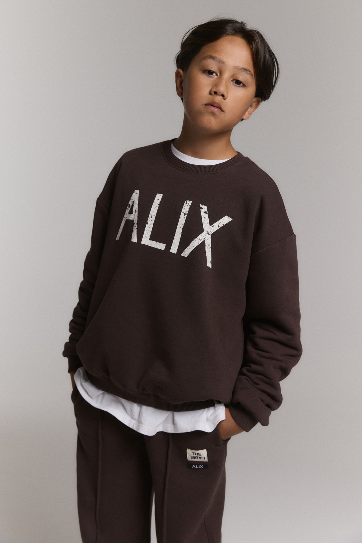 Sweater Alix  warm Brown, Alix The Label