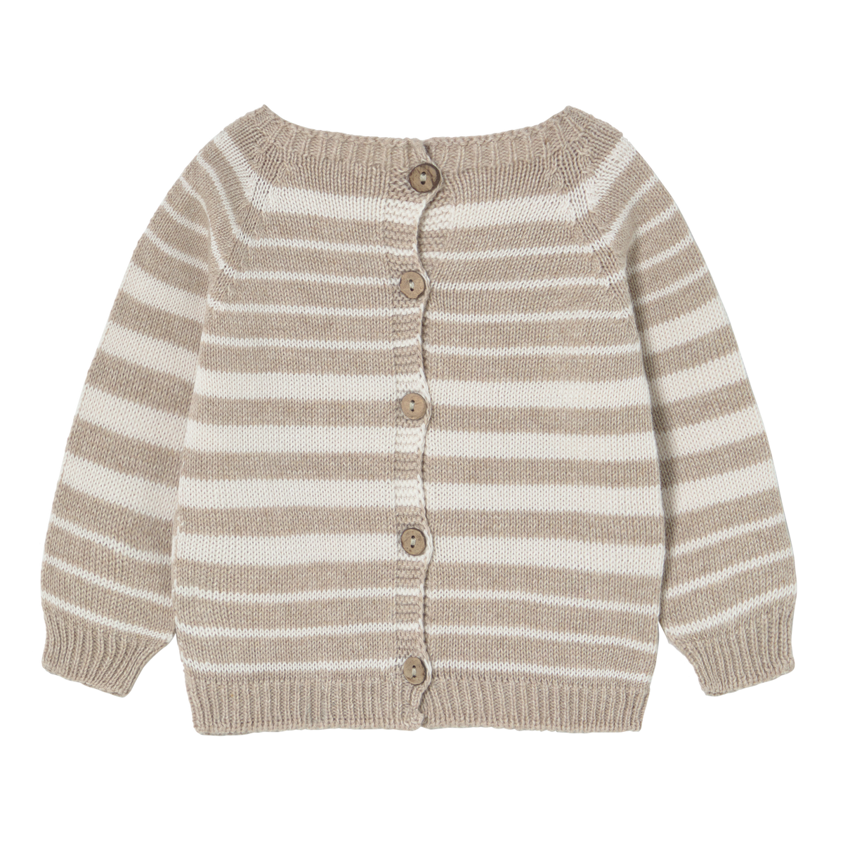 Romeo Striped pearl Knit cream toasted Jack, Li & Me