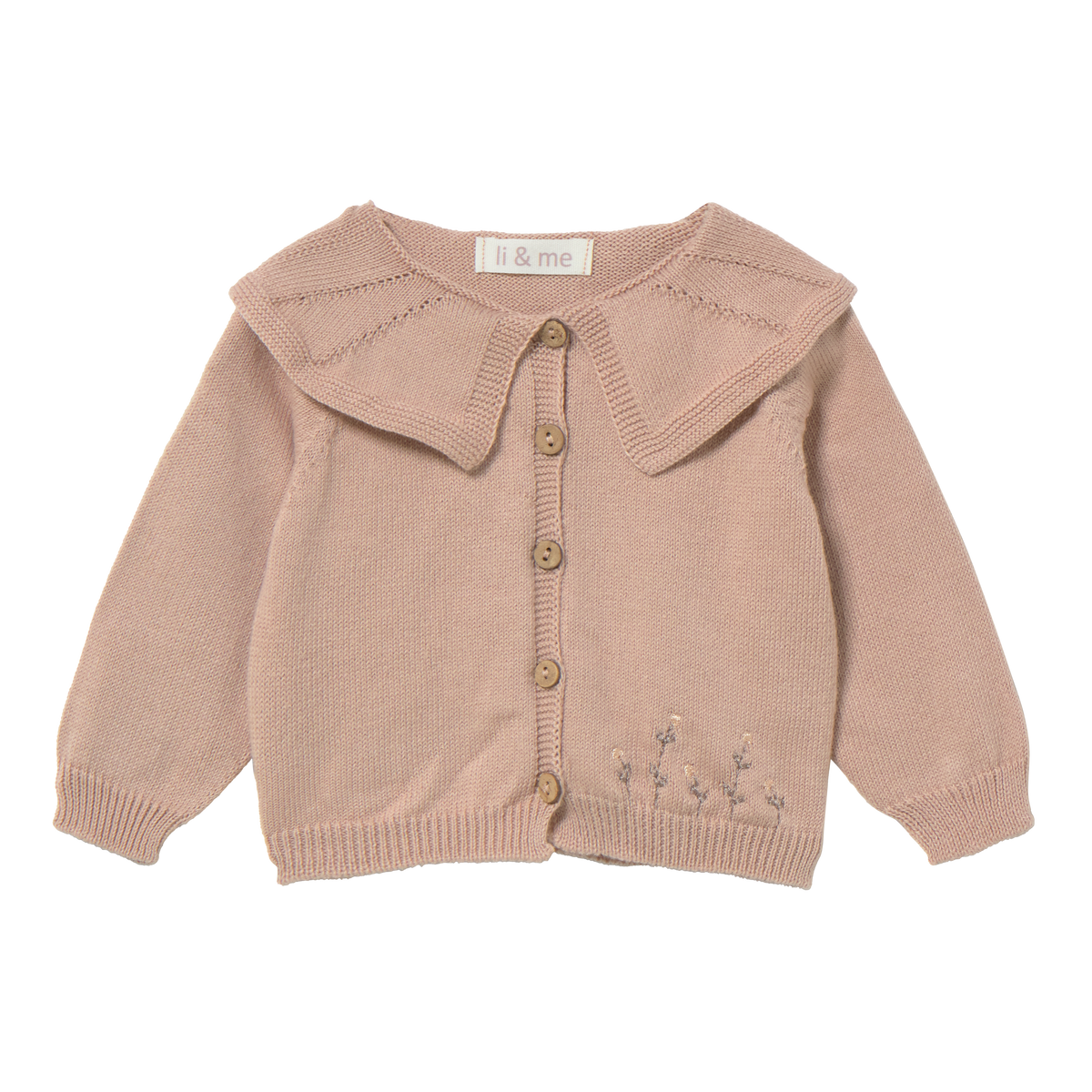 Dahlia knit cardigan candy, Li & Me