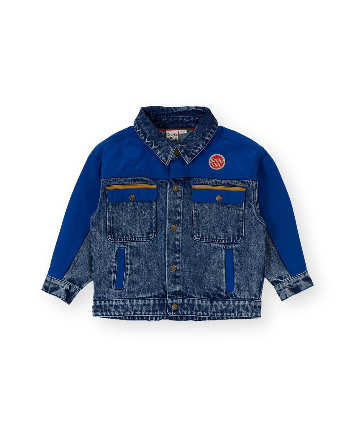 Color block vintage denim Jacket Goldie & Ace