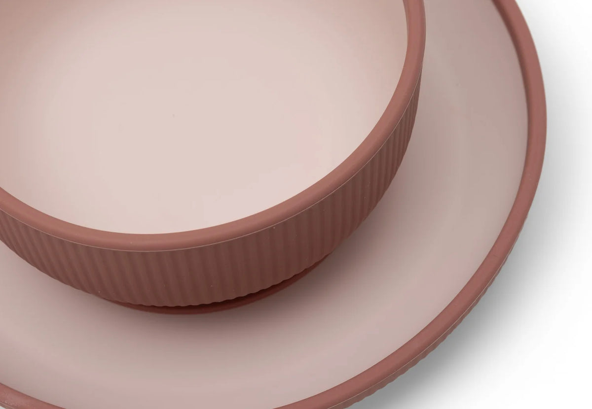 Kinderserviesset Siliconen Blush Shades, Jollein