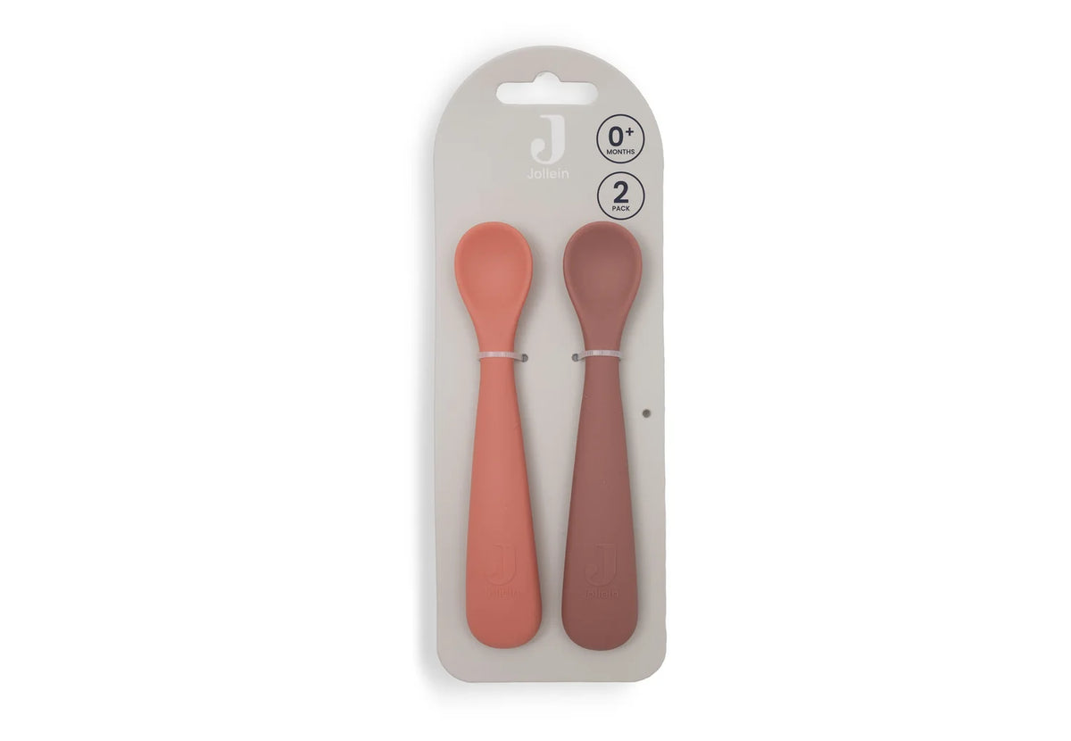Siliconen Lepeltje Blush Shades 2 pack, Jollein