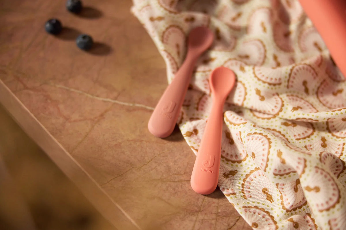 Siliconen Lepeltje Blush Shades 2 pack, Jollein
