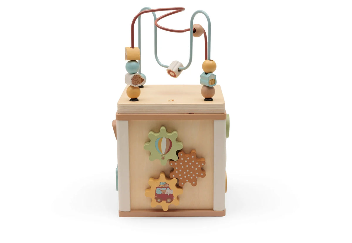 Houten activiteitenkubus Jollies, Jollein
