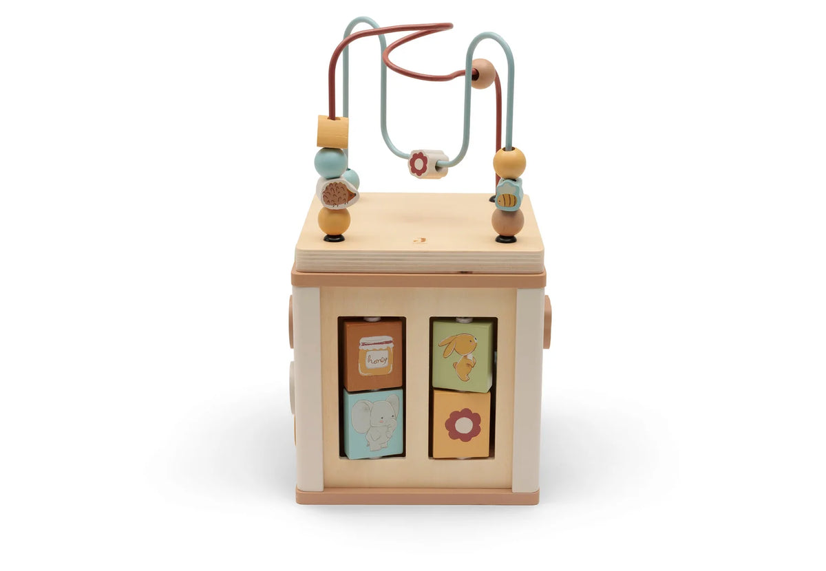 Houten activiteitenkubus Jollies, Jollein