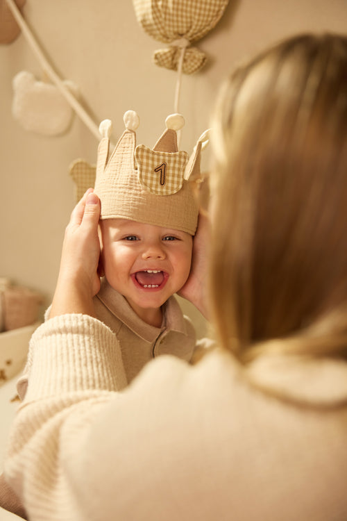 Birthday Crown Teddy Bear, Jollein