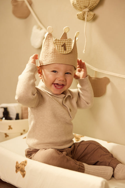 Birthday Crown Teddy Bear, Jollein