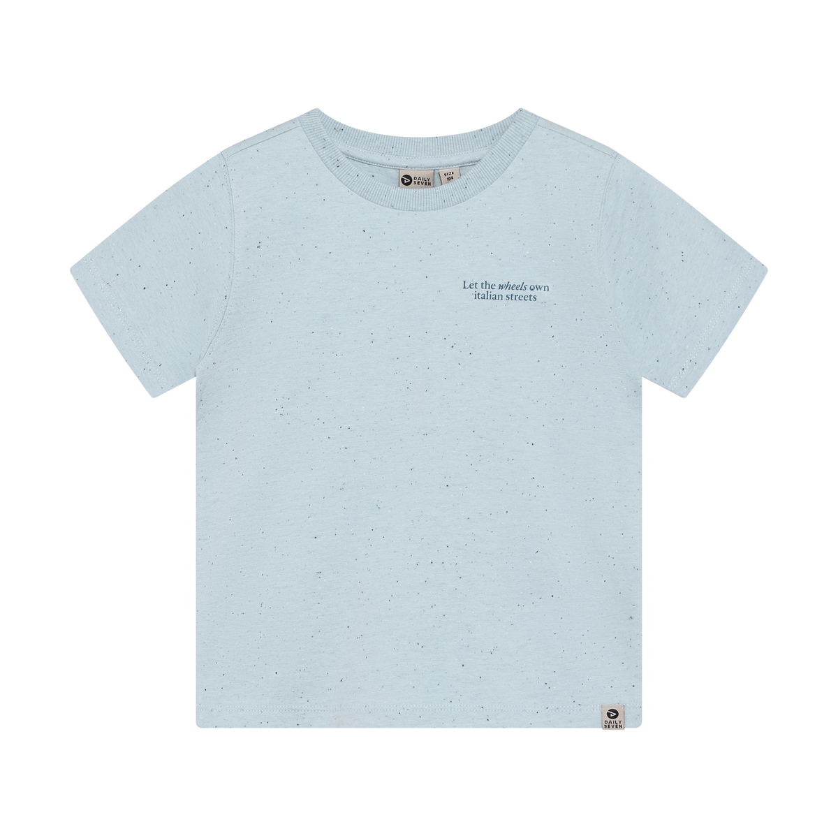 T-shirt nappy backprint, Daily Seven