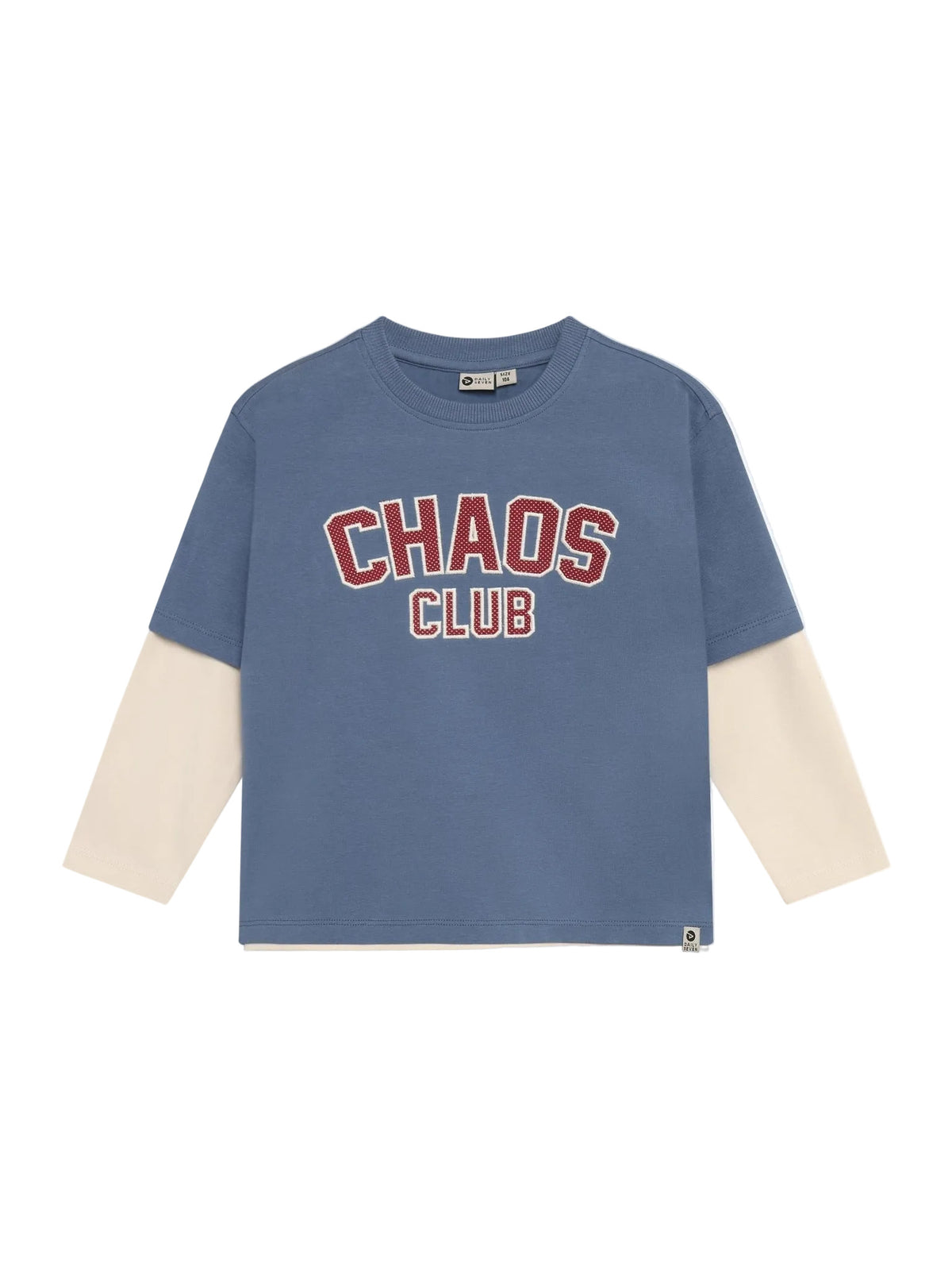 Longsleeve oversleeve ash blue, Daily Seven