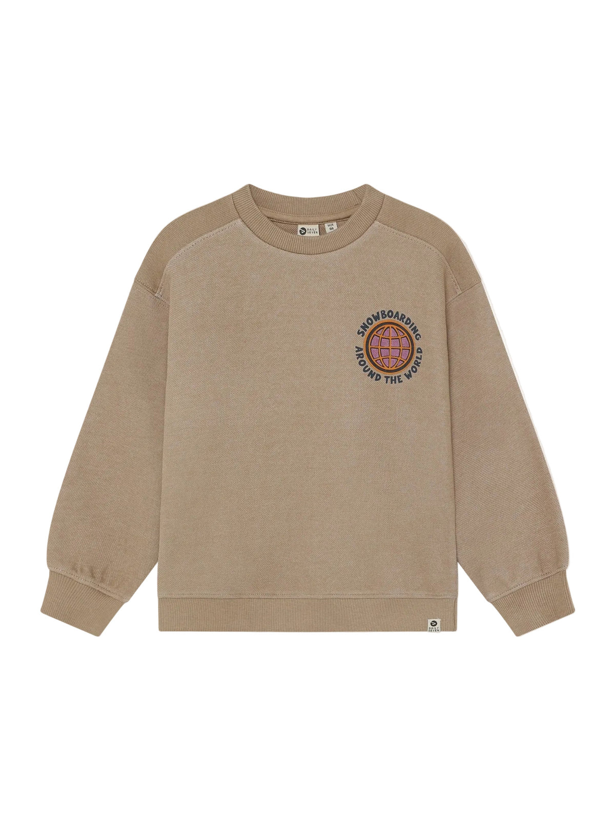 Oversized sweater back print, Daily seven