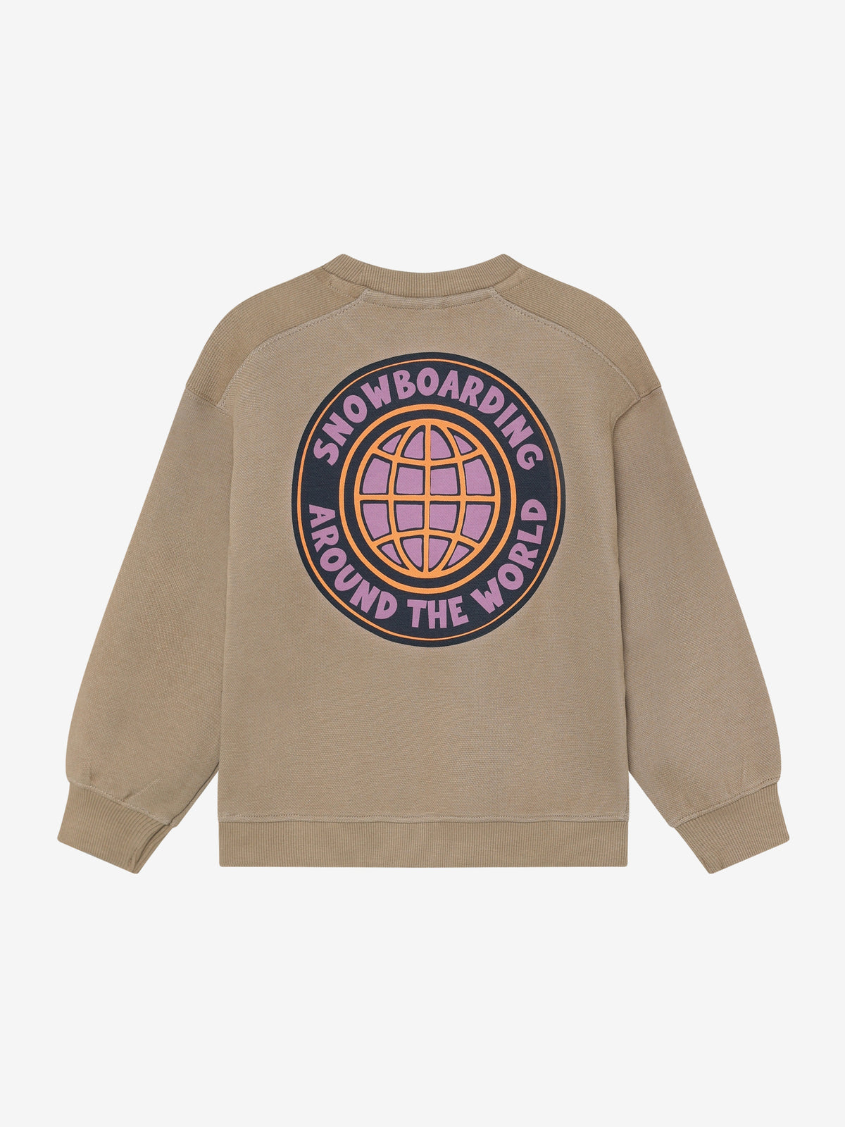 Oversized sweater back print, Daily seven