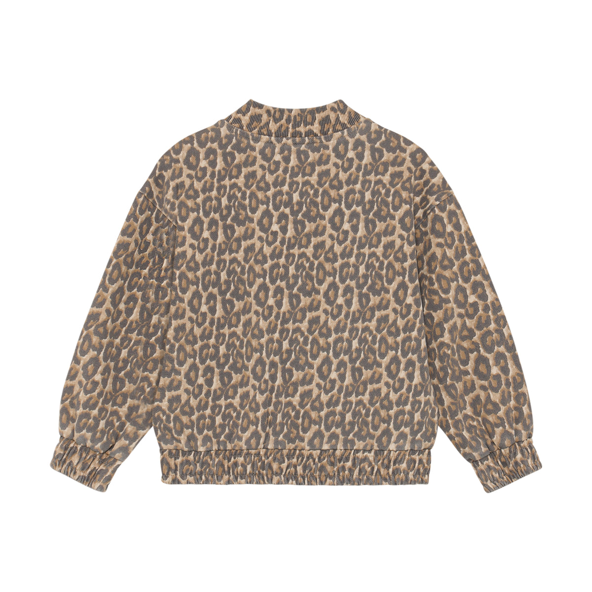Sweat jacket print sandshell, Daily Seven