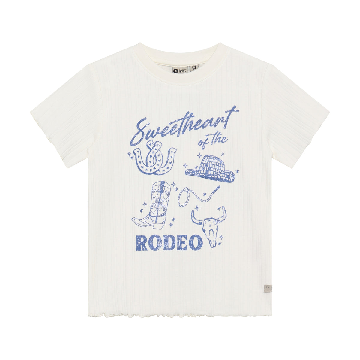 T-shirt artwork Egret, Daily Seven