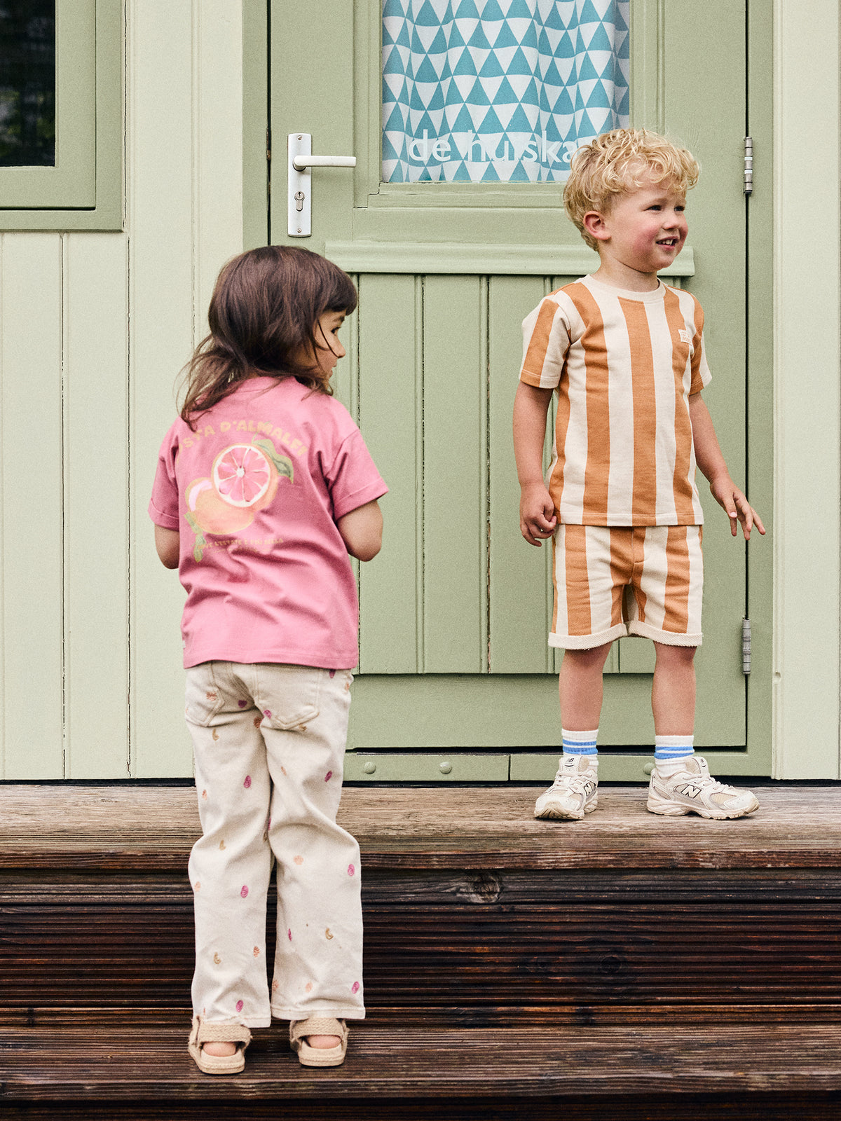 T-shirt costa amalfi backprint, Daily Seven