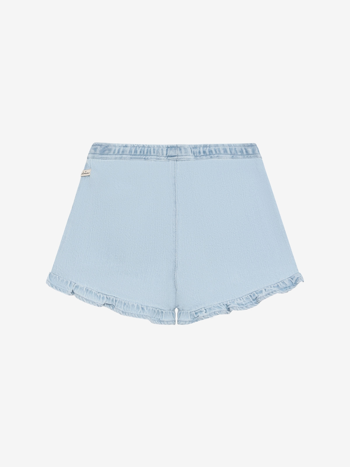 denim short ruffle, Daily seven