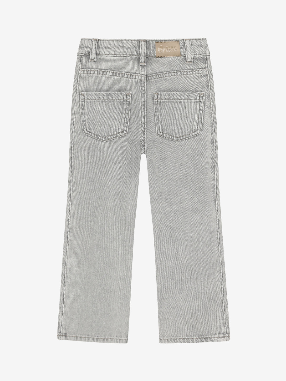 Denim wide fit light grey embossing, Daily Seven