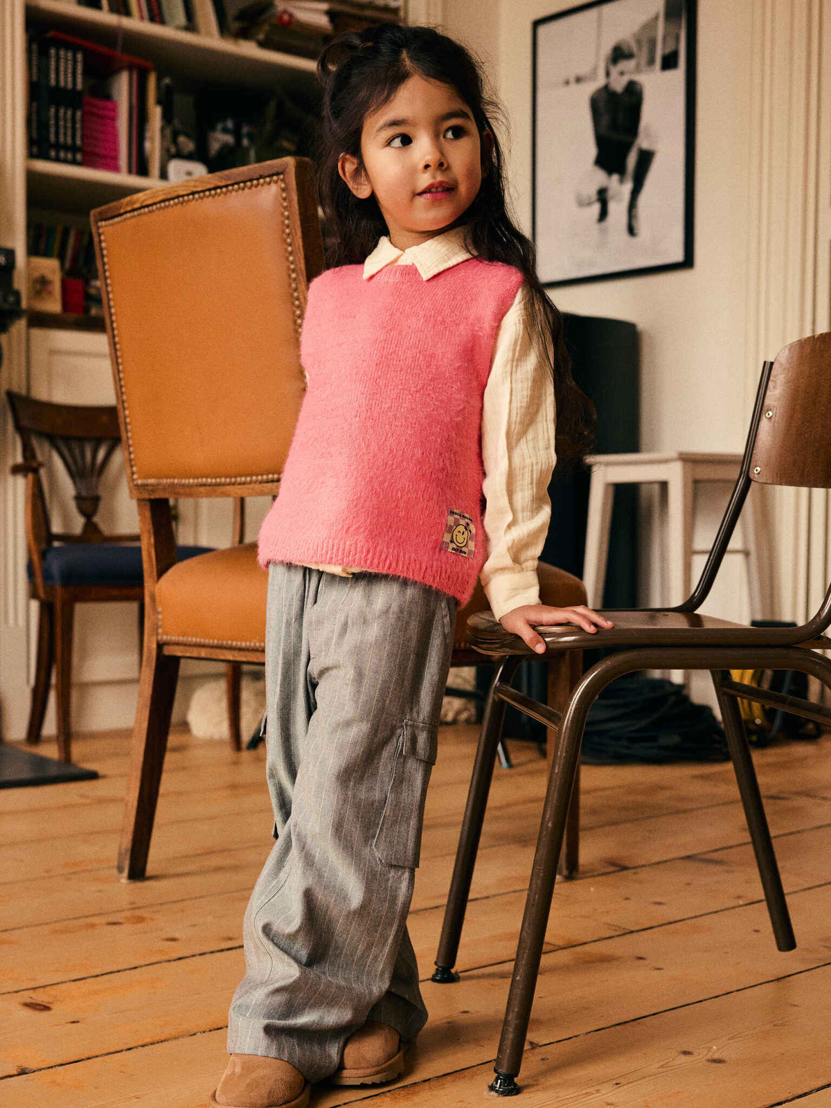 Vest knitted desert rose, Daily Seven