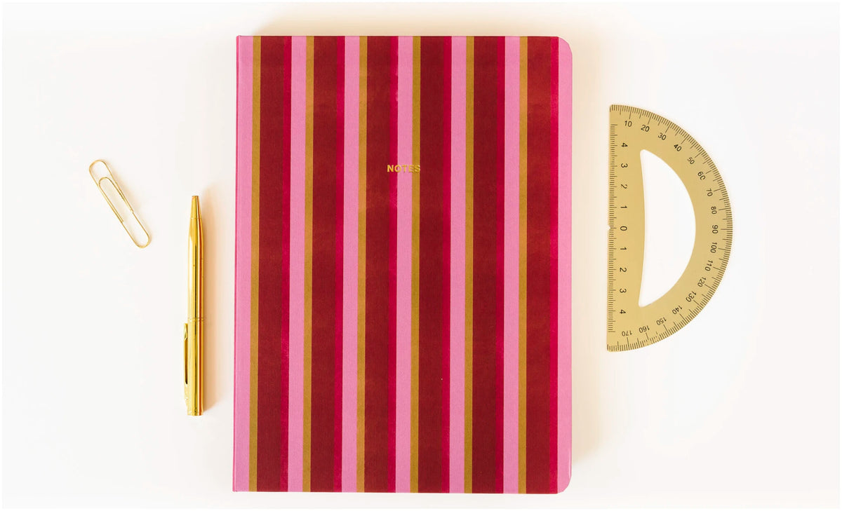 Notebook stripes, A Journal