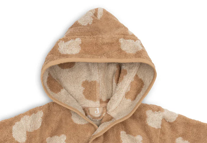 Badjas 1-2 jaar Jacquard teddy bear, Jollein