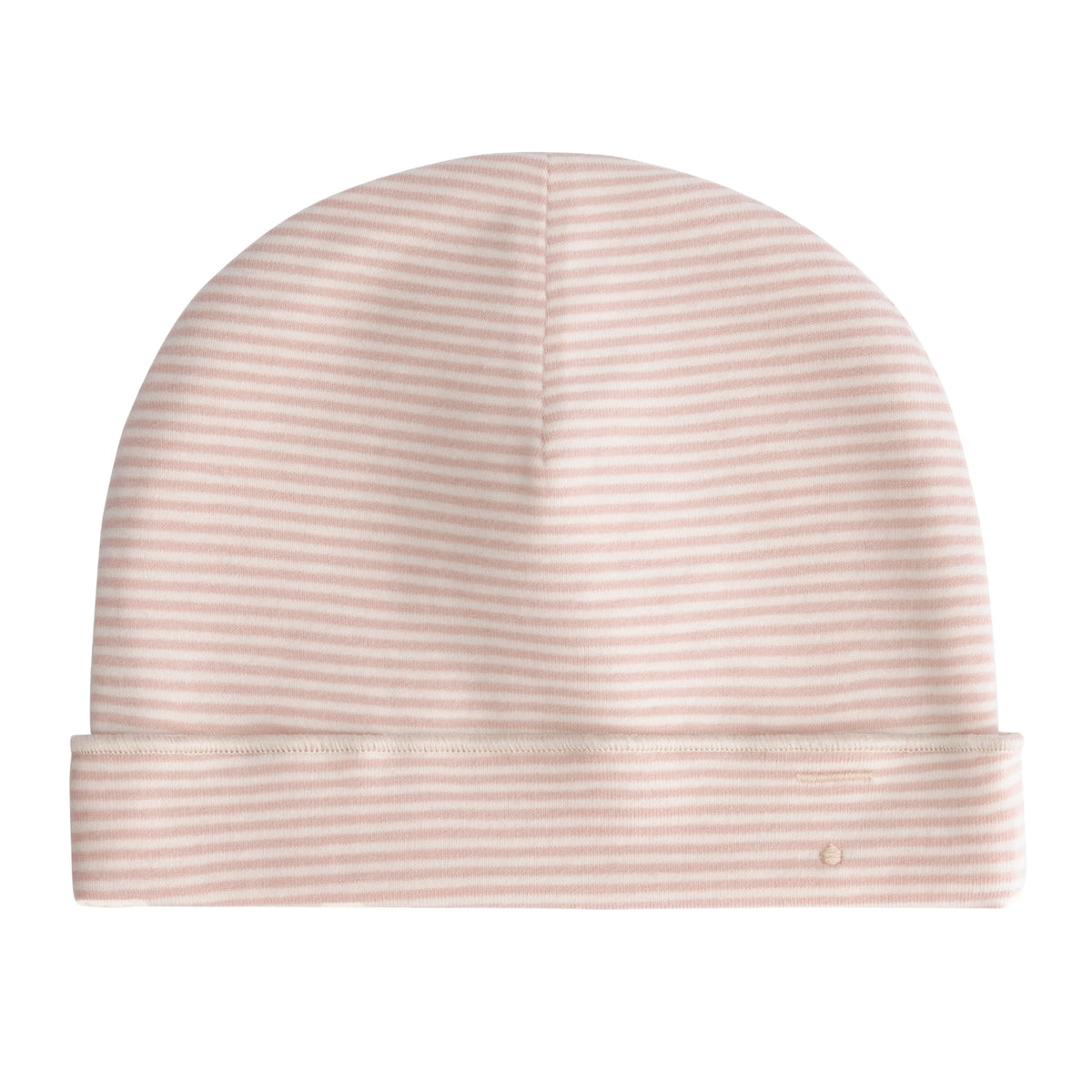 Baby Beanie Faded Pink GOTS, Gray Label