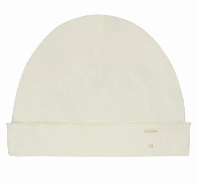 Baby Beanie Cream GOTS, Gray Label