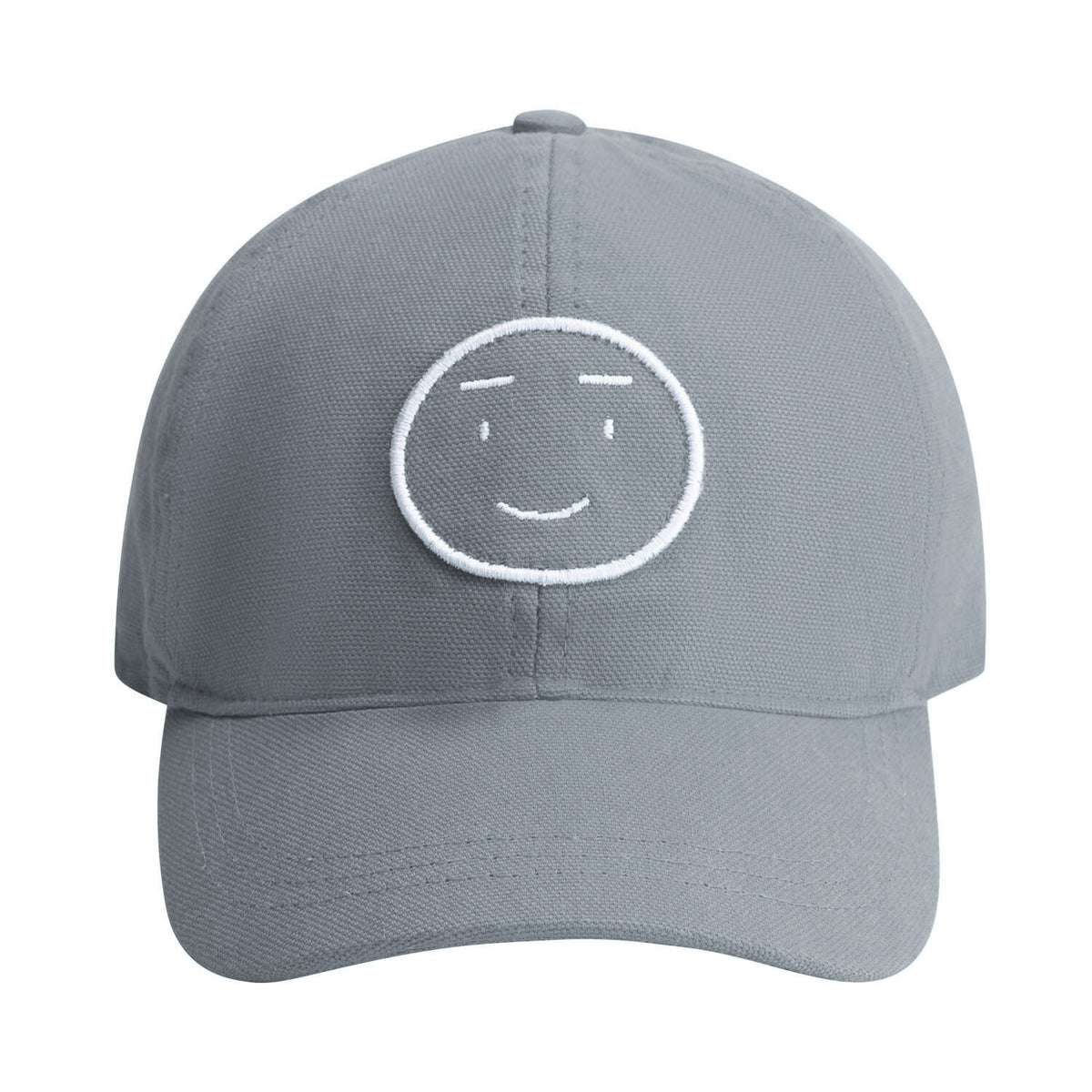 Baseball Cap GOTS Stone Grey, Gray Label