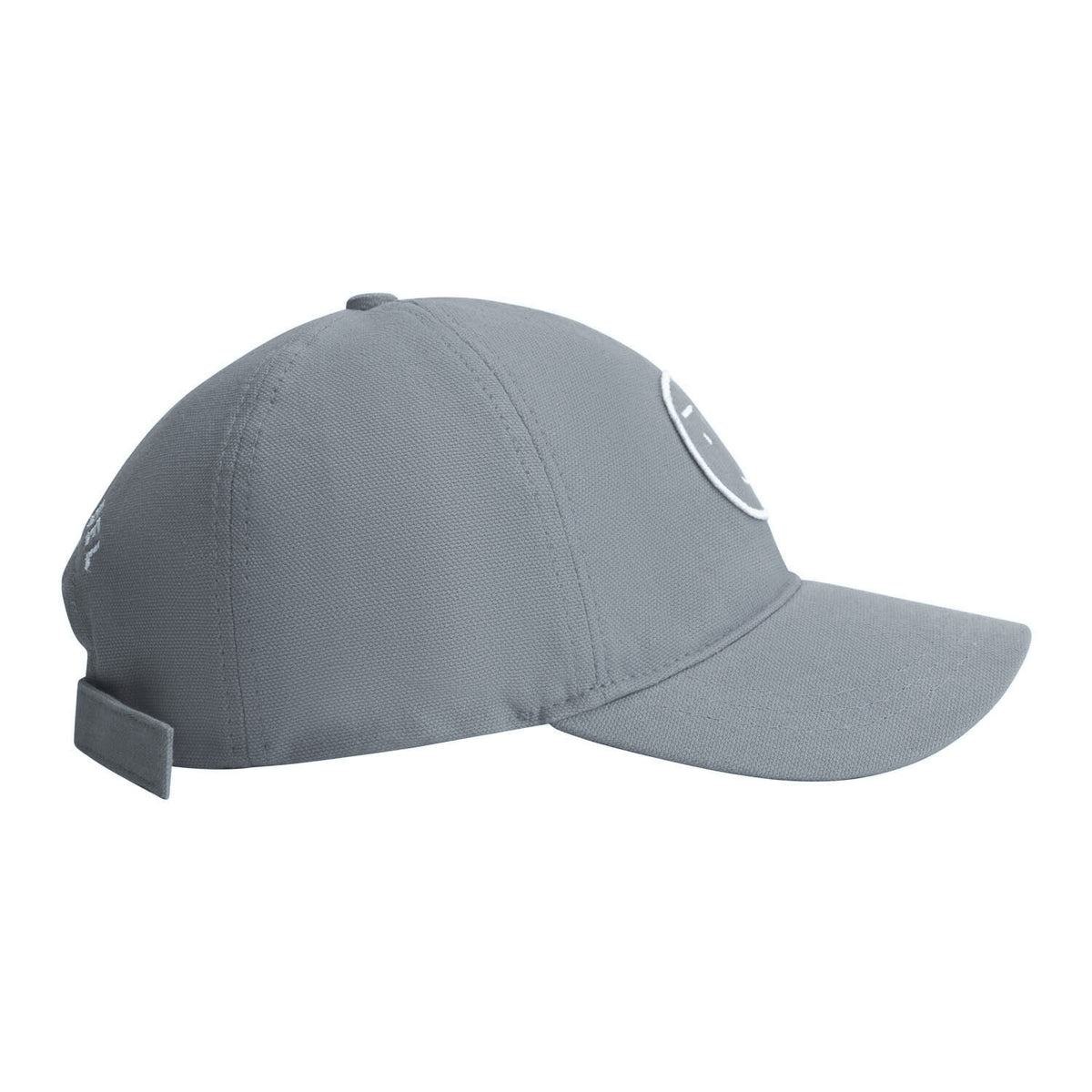Baseball Cap GOTS Stone Grey, Gray Label