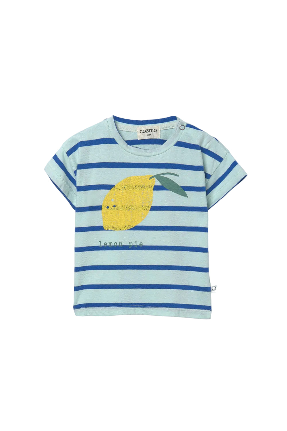 T-shirt Aran aqua striped, My Little Cozmo