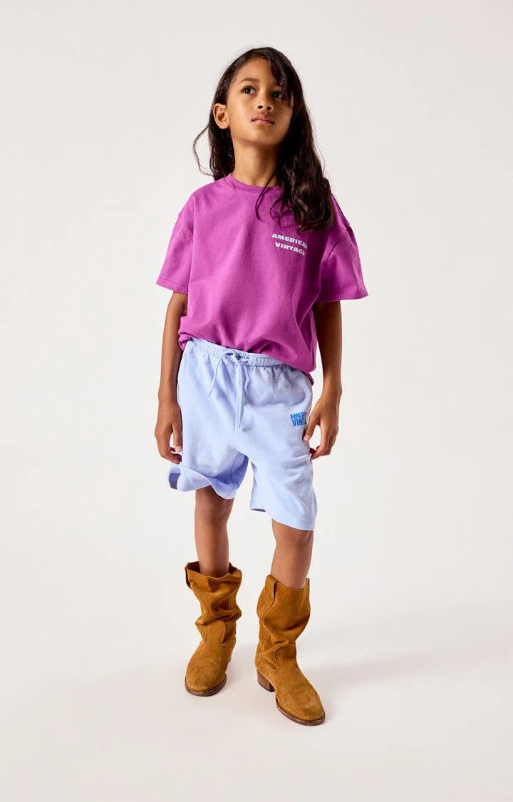 T- shirt fizvalley Raisin Vintage, American Vintage