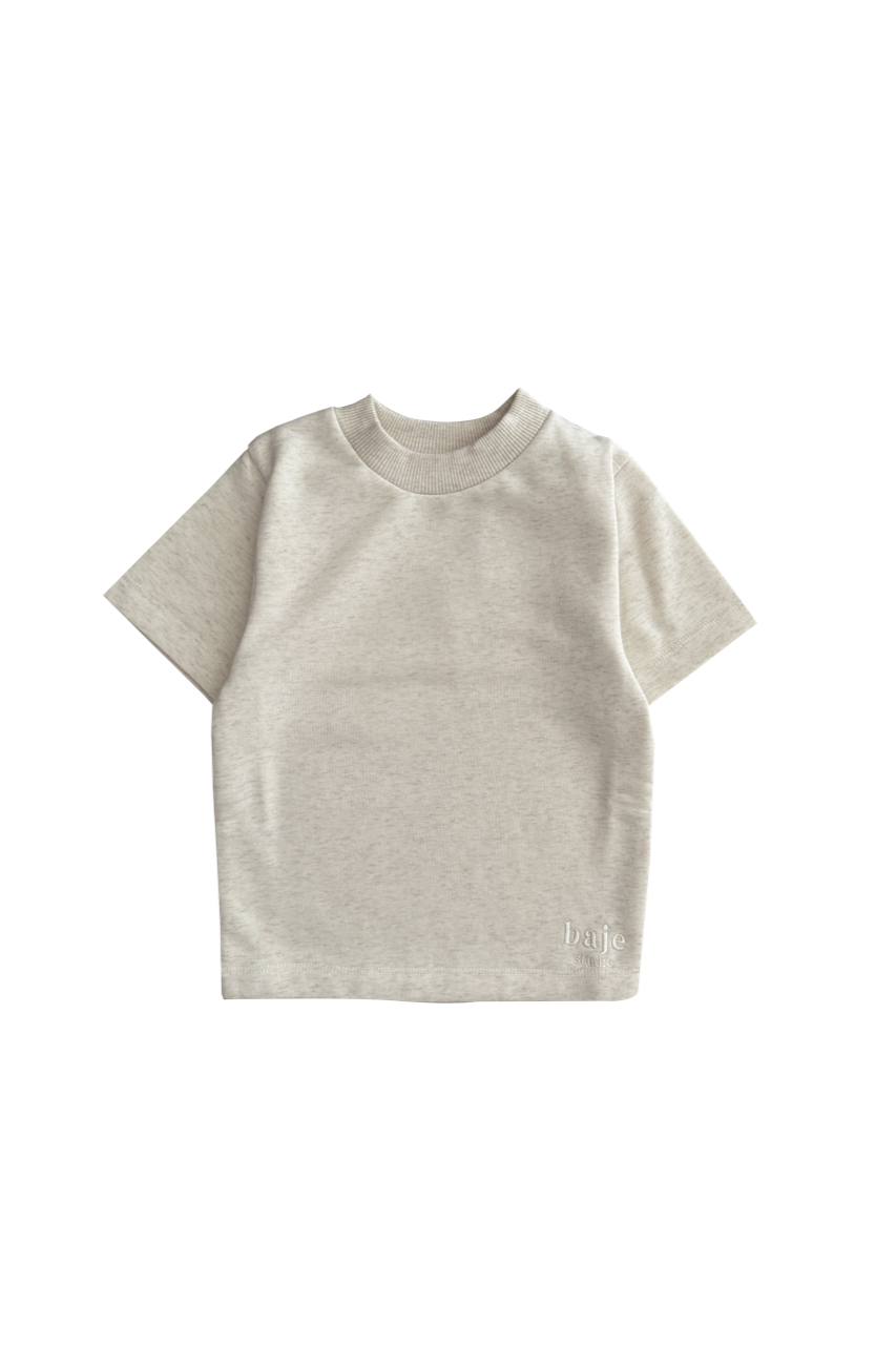 T- shirt Alfaro Creme melange, Baje Studio