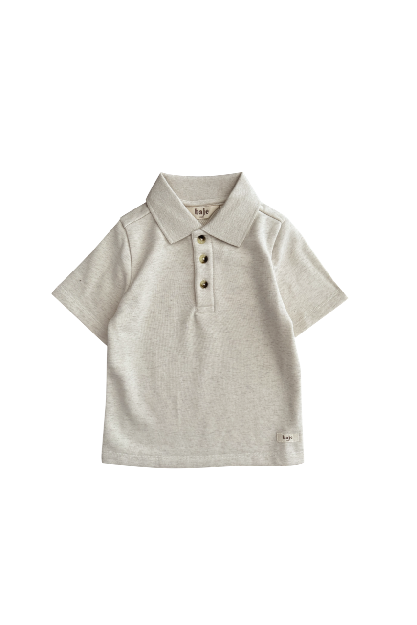 T-shirt Najera Creme melange, Baje Studio