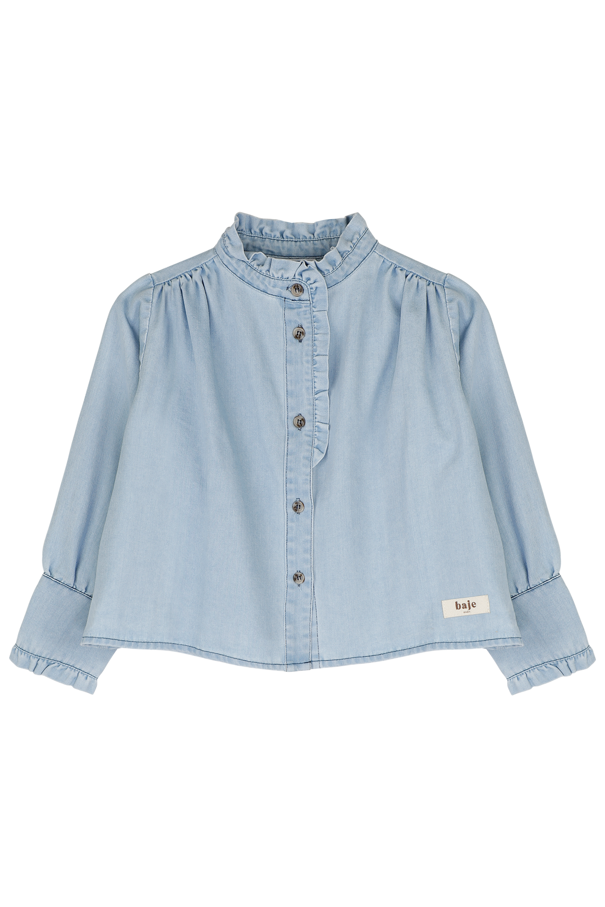 Blouse Lala Blue denim light, Baje Studio
