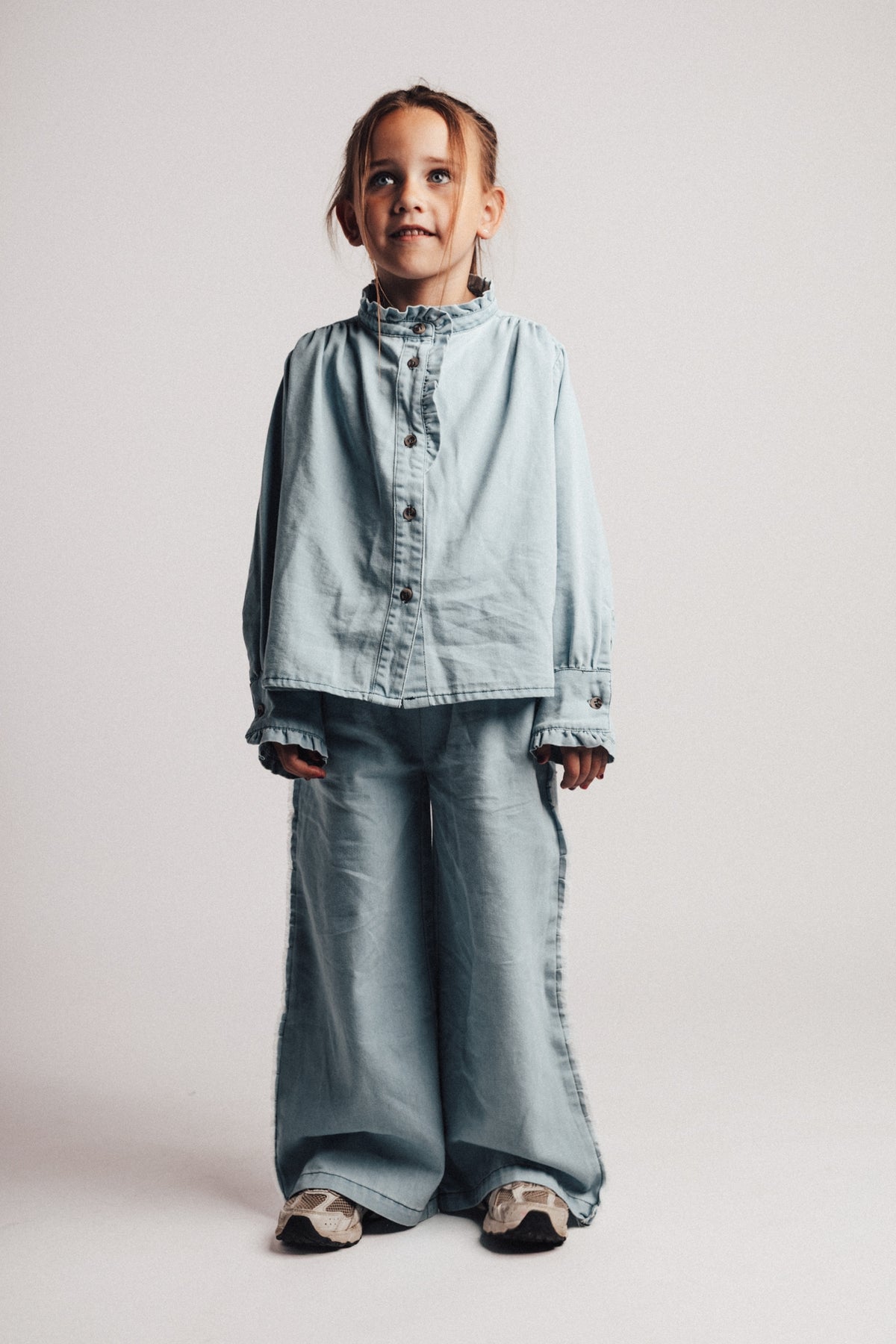 Pants Loja Blue denim light, Baje Studio