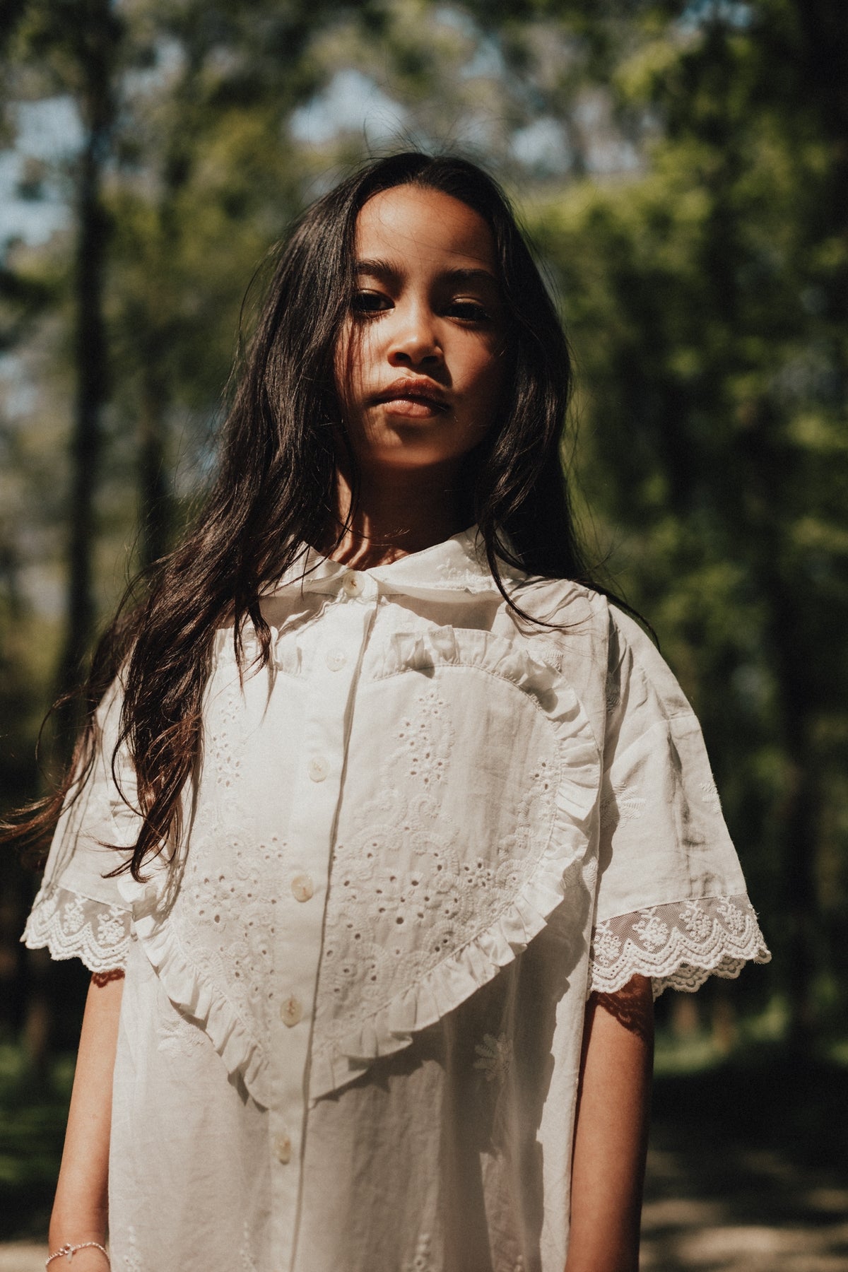 Blouse dress Lous Off-white, Baje Studio