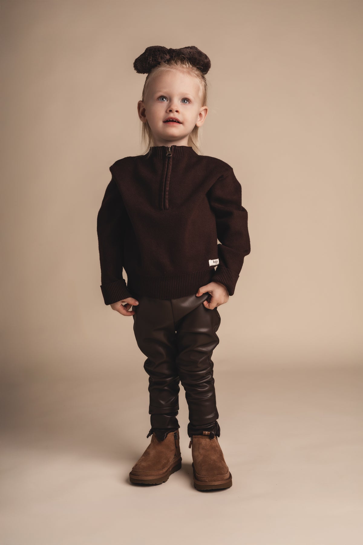 Larin Brown choco legging, Baje Studio