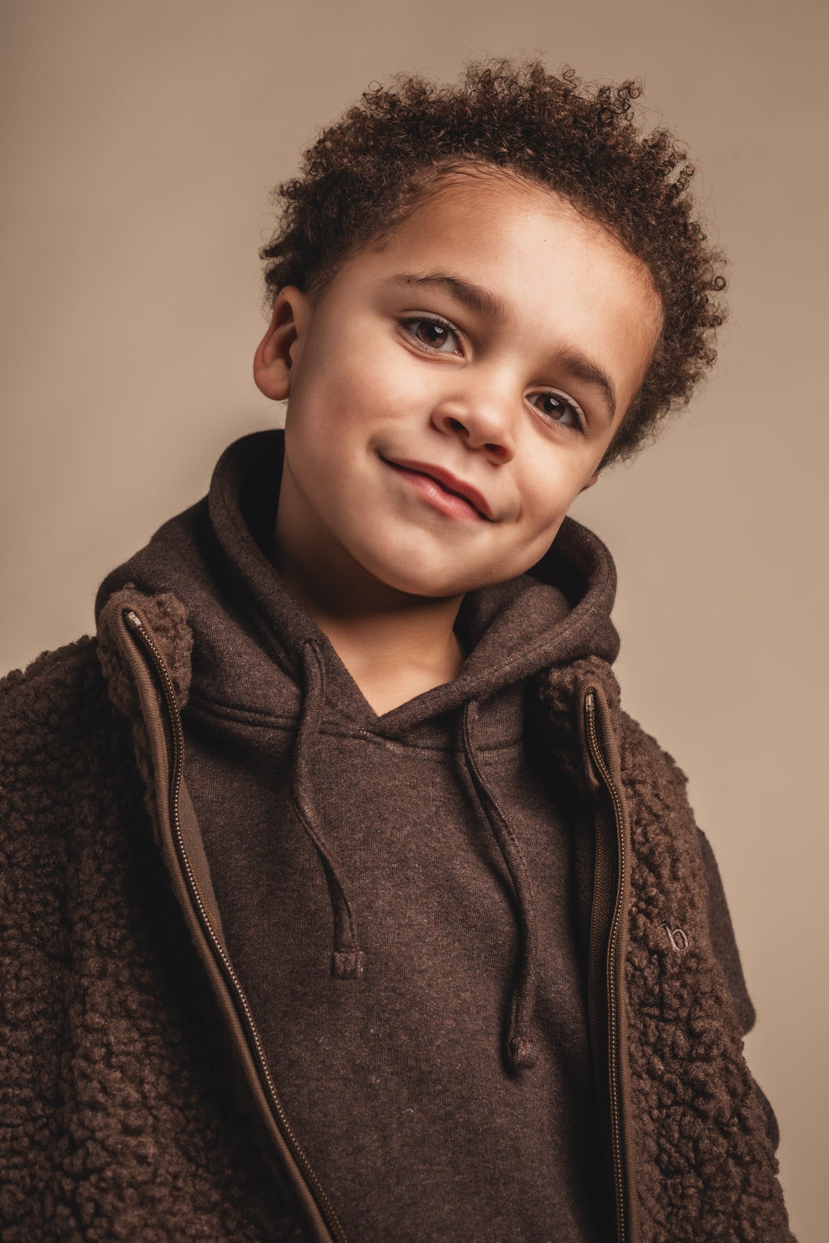 Hoodie Moose Brown Choco, Baje Studio