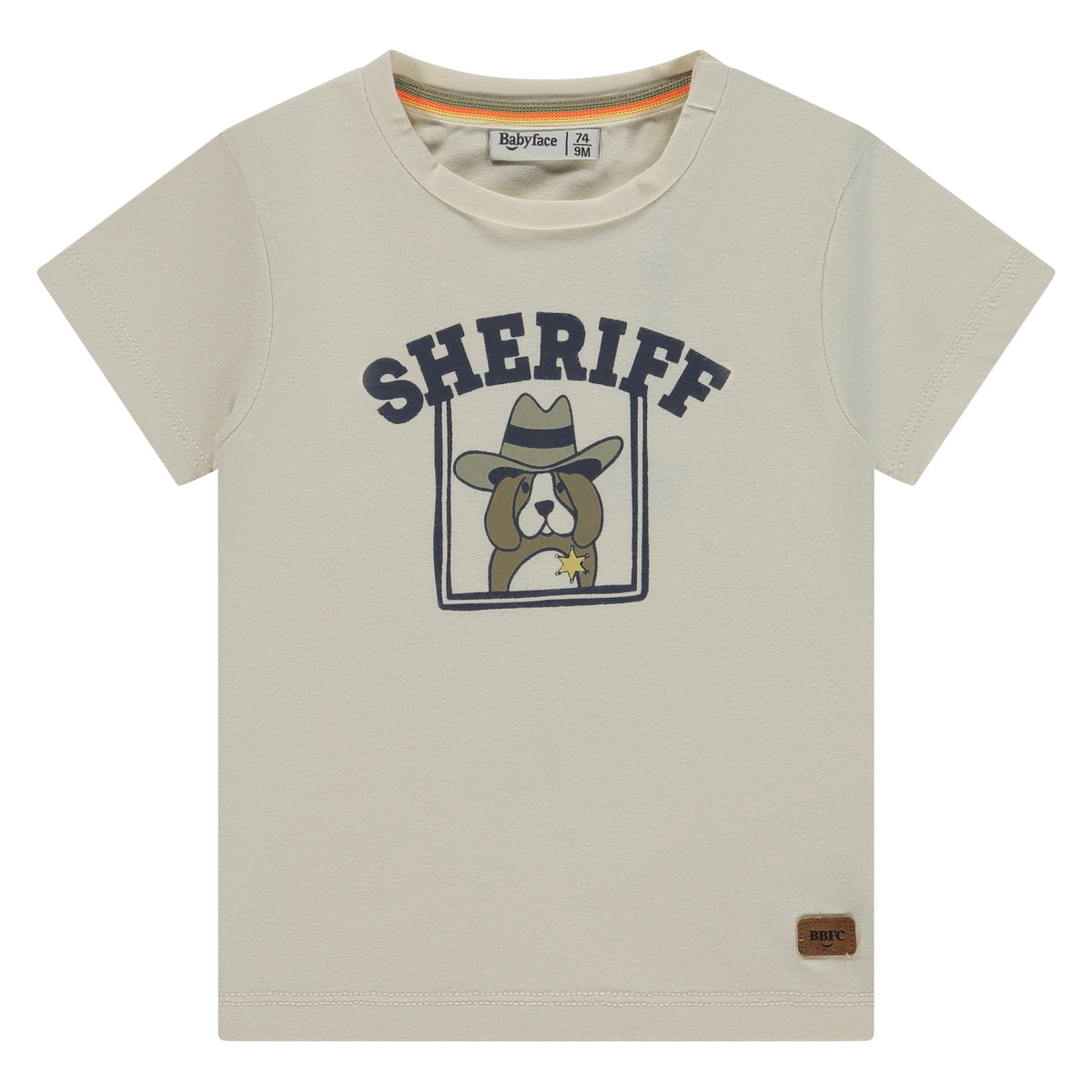 baby boys t-shirt short sleeve Off White, Babyface