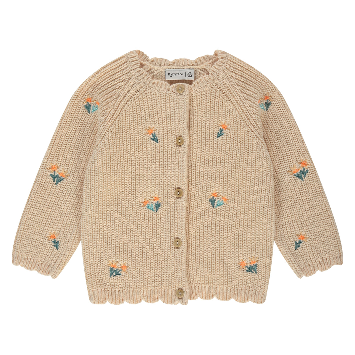 baby girls cardigan Light Orange, Babyface
