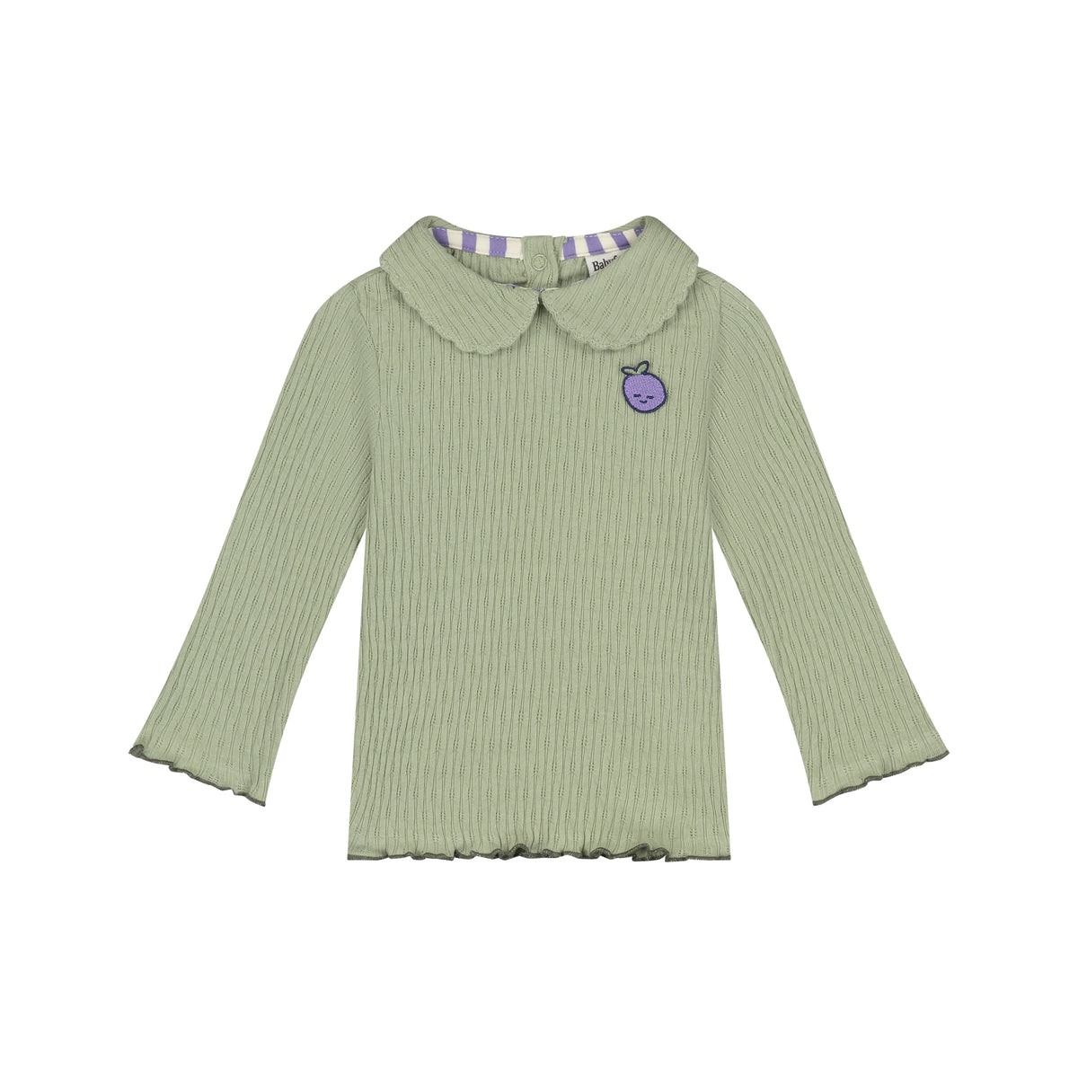 baby girls t-shirt long sleeve Mint, Babyface