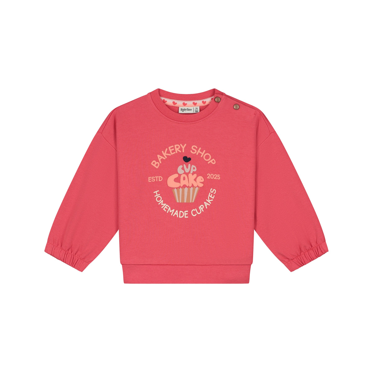 Sweater, Strawberry, Babyface