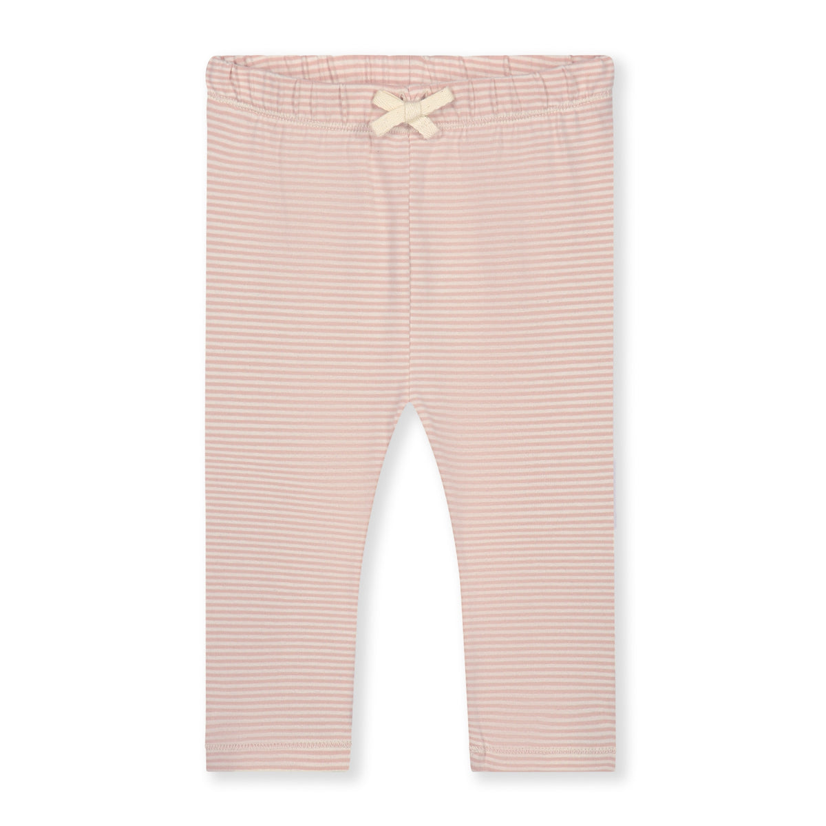 Baby Leggings GOTS Faded Pink /cream, Gray Label