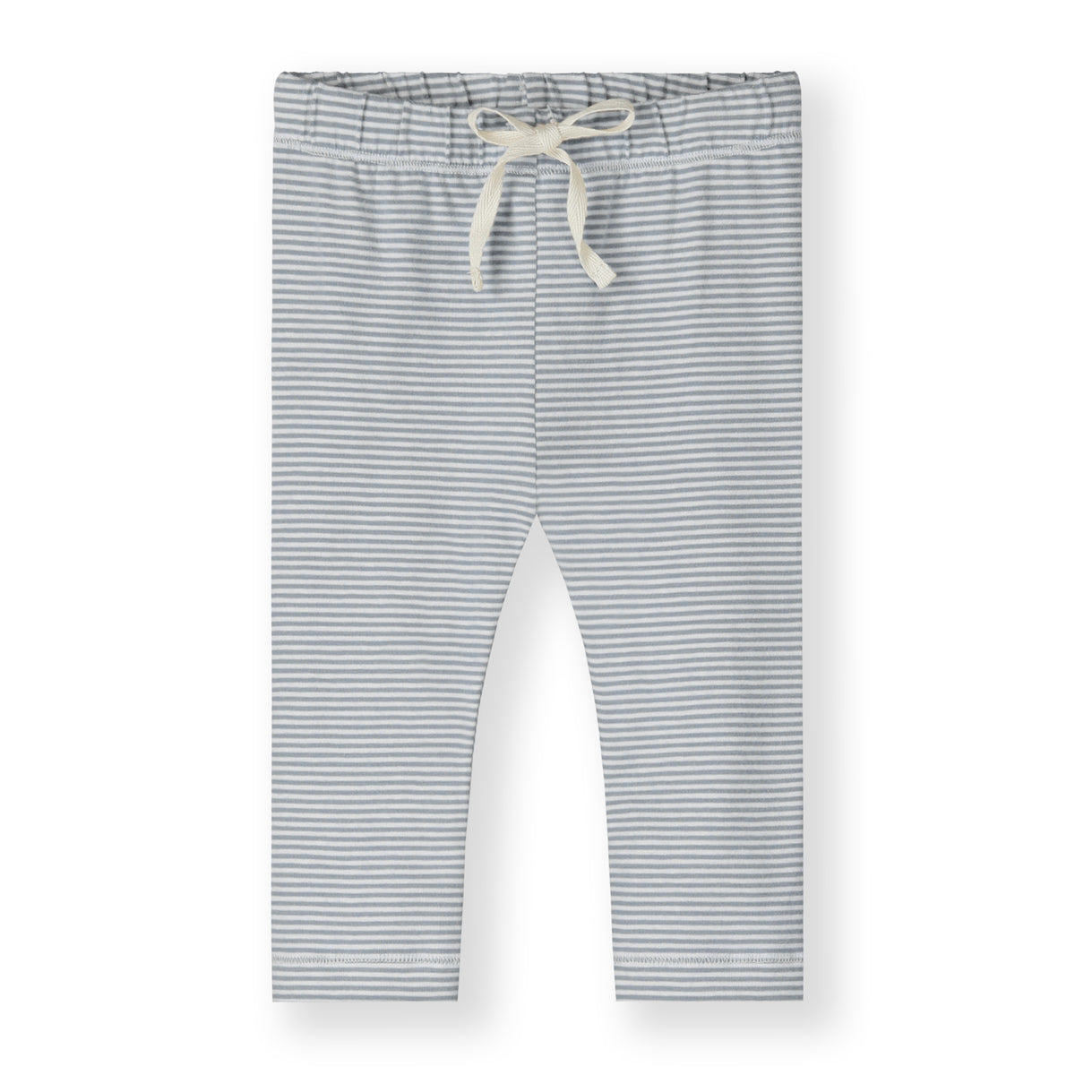 Baby Leggings GOTS Stone Grey /cream, Gray Label